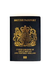 British Passport. United Kingdom of Great Britain and Northern Ireland.