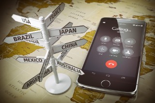 593304311 Sign reading locations such as Brazil, Japan, Mexico and China.