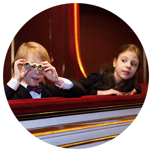 kids at theatre