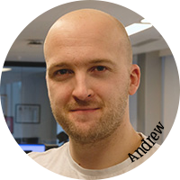 A head-and-shoulders photo of Andrew, MSE's Utilities Senior Analyst