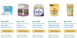 Other offers included 20% off Regina Blitz kitchen roll, and 15% off both Air Wick air freshener and Wholefood Earth organic psyllium