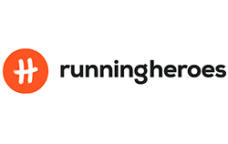 Running Heroes logo.