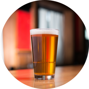 Pint of beer Pint of beer