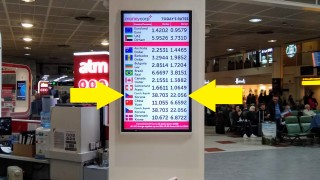 Czech koruna exchange rate at Gatwick Czech koruna exchange rate at Gatwick.