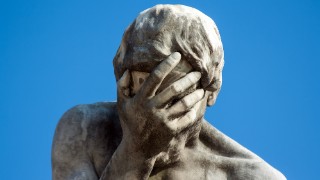 Facepalm statue Facepalm statue