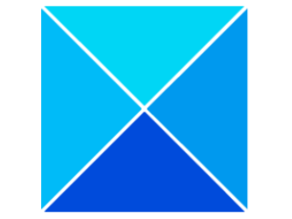 Ultimate Windows Tweaker logo Ultimate Windows Tweaker logo, which is a graphic of a blue pyramid viewed from above.