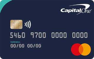 MoneySavingExpert's 0% Spending Card Eligibility Calculator, with the six-month Capital One card selected