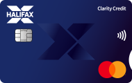 MoneySavingExpert's Credit Card Eligibility Calculator, with the Halifax Clarity card selected