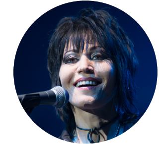Joan Jett Close up of Joan Jett.