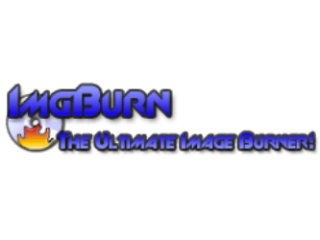 ImgBurn logo, which is a graphic of a CD with a flame overlapping the bottom half.
