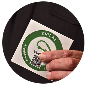 French emissions sticker