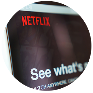 Netflix in a web browser