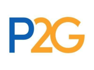 Parcel2Go logo, which is a blue 'P' and orange '2G' on a white background.