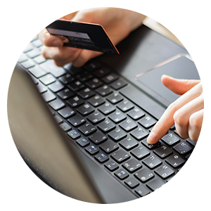 paying by credit card