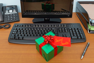 Office Christmas Secret Santa present