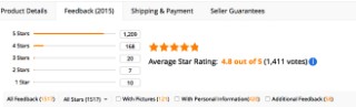 AliExpress seller reviews