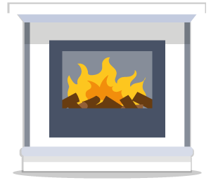 fireplace
