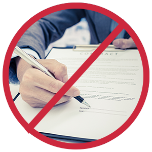 read the contract before signing