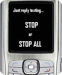 reply STOP or STOP ALL