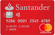 Charges for using santander credit card abroad