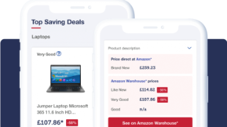 Amazon Warehouse Discount Finder