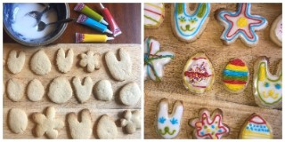 MSE Jules' homemade vegan Easter biscuits