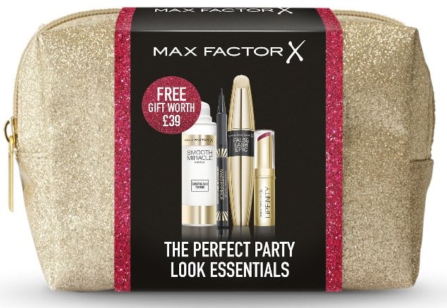 Max Factor free gift with purchase
