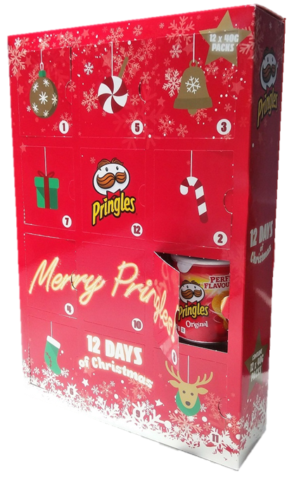 Pringles advent calendar