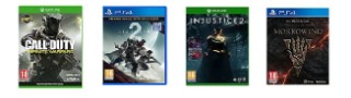 Get TWO best-selling Xbox/PS4 games for £35, or TWO pre-order games for £70 (incl Call of Duty, Destiny 2)