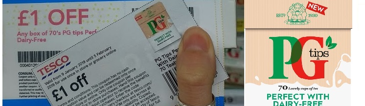 How to bag free PG Tips Perfect with Dairy free tea by stacking