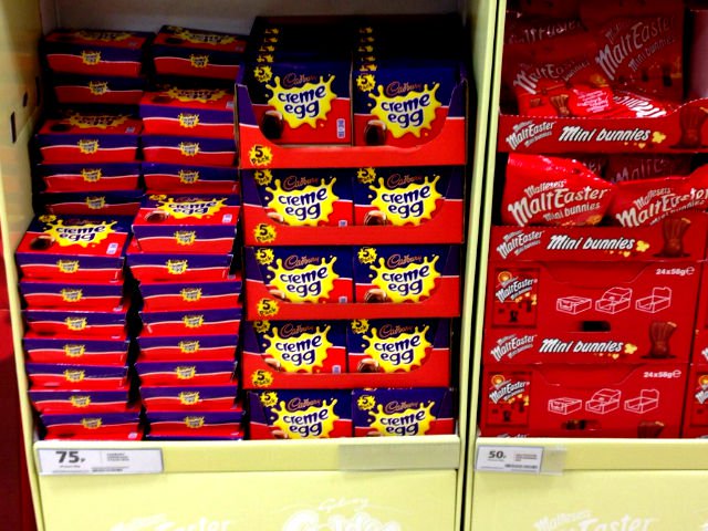 Tesco Creme eggs