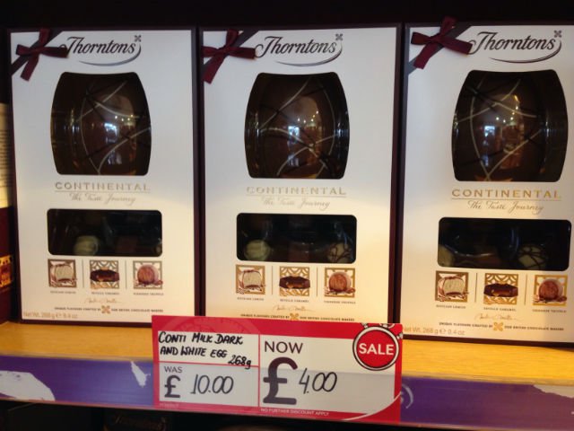 Thorntons Easter eggs