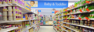 How supermarkets hide cheaper items in the baby aisle