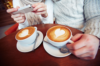 Coffee in cups