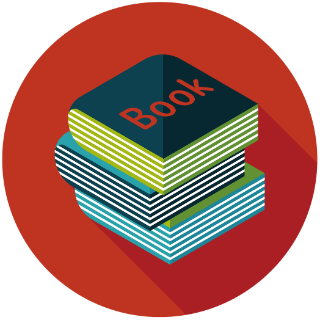 Book flat icon with long shadow,eps10