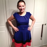 Me in my Tesco dress Me in my Tesco dress