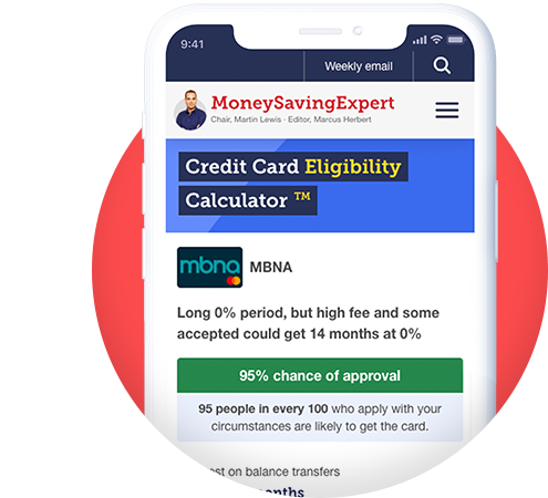 MSE's 0% Balance Transfer Eligibility Calculator.