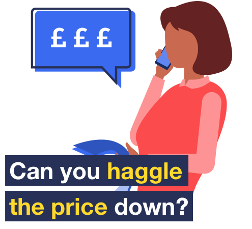 Can you haggle the price down? Read our Car and home insurance haggling guide for our top haggling tips.