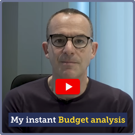 Martin's instant Budget analysis. Image links to our news story where you can find Martin's full reaction video.