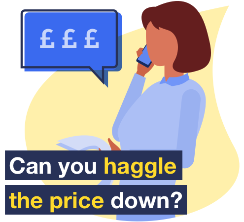 MSE's latest haggling poll shows the areas where MSE users have successfully haggled down prices.