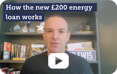 Martin's two-minute new 'energy loan' video explainer
