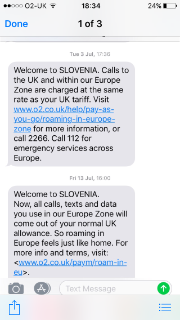 O2 international roaming FAQ