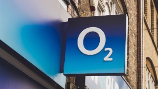 LONDON, ENGLAND - MARCH 1st, 2017: O2 business logo, sign, Harrow, London, UK.