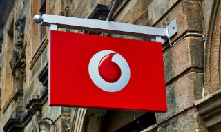 NURNBERG,GERMANY - AUGUST 13, 2016: Logo of Vodafone - Vodafone is a British multinational telecommunications company and It is the one of the world's largest mobile telecommunications company.