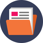 folder with papers